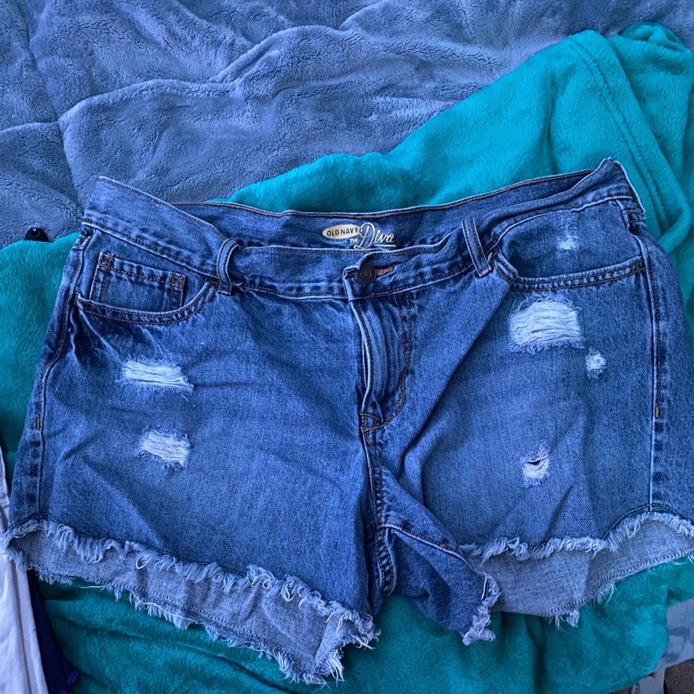old navy jean shorts